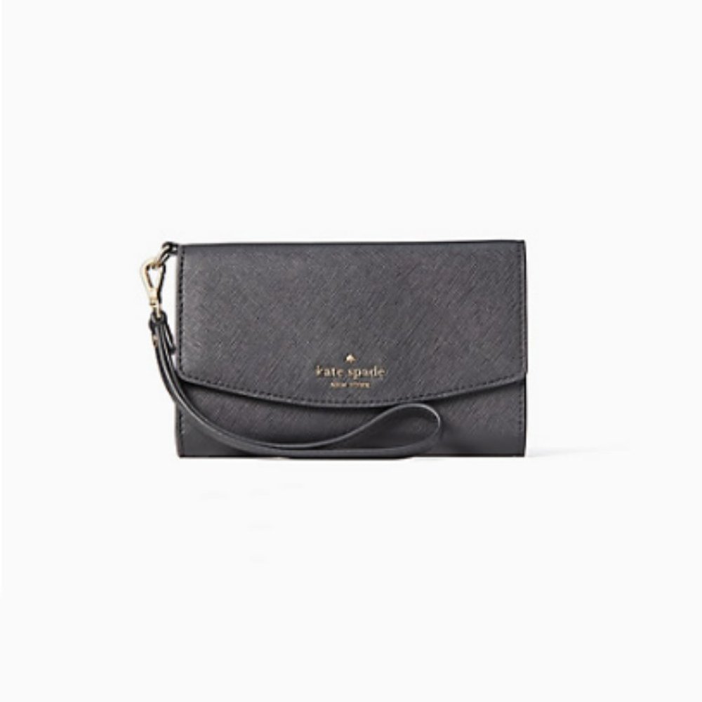 Kate Spade Laurel Way iPhone Wristlet (Deep Plum)